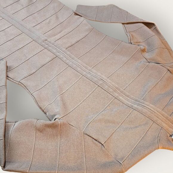 Aritzia Babaton Bandage Erickson Brown Tan Dress - Picture 8 of 15